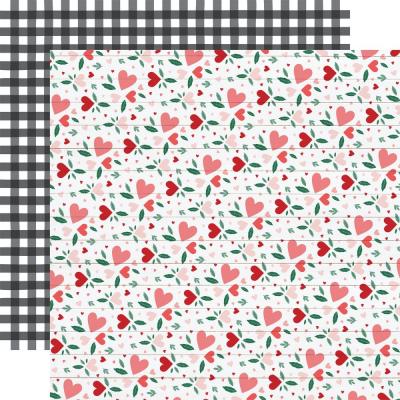 Echo Park Hello Valentine Designpapier - True Love